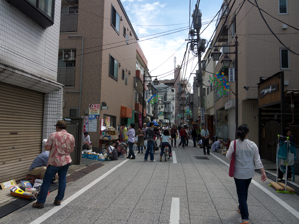 鬼子母神通り商店街のみちくさ市